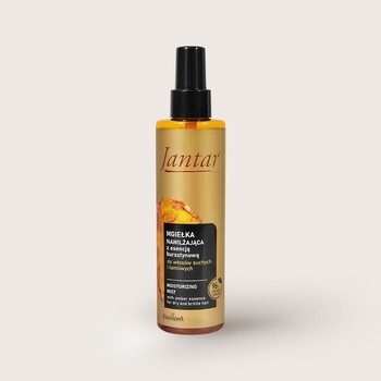 Jantar, mgiełka nawilżająca z esencją bursztynową dla włosów suchych i łamliwych, 200 ml