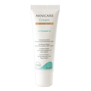 Synchroline Aknicare Cream Teintee Clair, krem koloryzujący, 50 ml