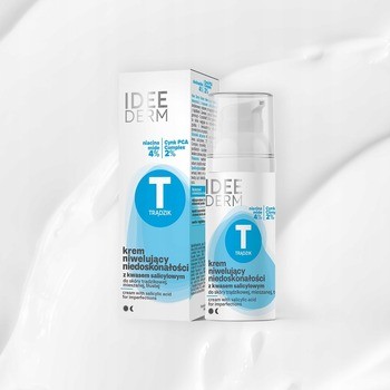 Idee Derm, krem niwelujący niedoskonałości z kwasem salicylowym, 50 ml