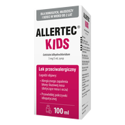 Allertec Kids, 5 mg/5 ml, syrop, 100 ml
