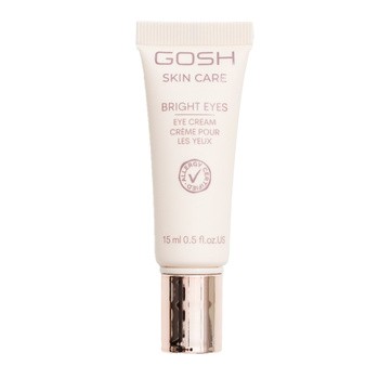 Gosh Skin Care Bright Eyes, rozświetlający krem pod oczy, 15 ml