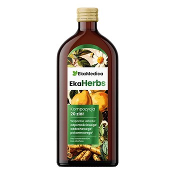 EkaMedica EkaHerbs Kompozycja 20 ziół, płyn, 500 ml