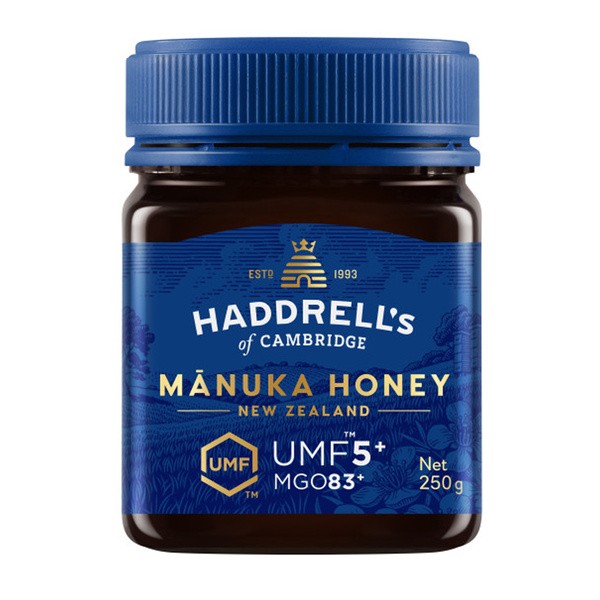 Miód manuka UMF5+ MGO83+ 250g [Haddrell's] - Haddrell's of Cambridge