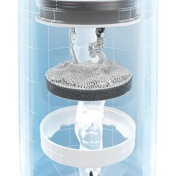 Brita Fill&Serve Mind, karafka z filtrem, czarna, 1,3 l