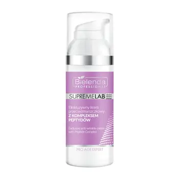 Bielenda Professional SupremeLAB Pro Age Expert, ekskluzywny krem przeciwzmarszczkowy z kompleksem peptydów, 50 ml