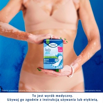 Tena Lady Slim, podpaski na nietrzymanie moczu, Extra Plus, 16 szt.