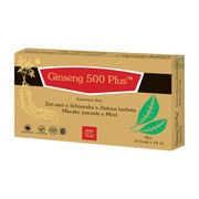 alt Ginseng 500 plus, płyn doustny, fiolki, 10 ml x 10 szt.