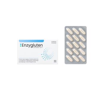 Norsa Pharma Enzygluten, kapsułki, 60 szt.