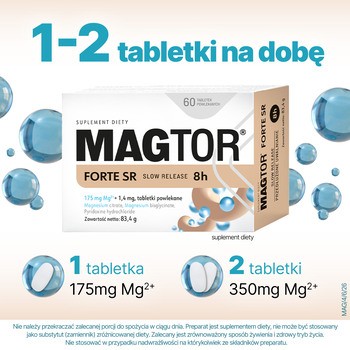 Magtor Forte SR, tabletki, 60 szt.