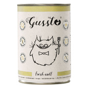 Gussto Fresh Calf, mokra karma dla kotów, cielęcina, 400 g