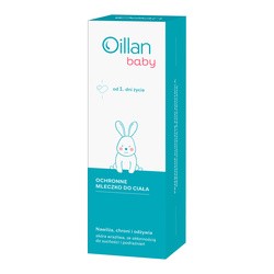 Oillan Baby, ochronne mleczko do ciała, 200 ml