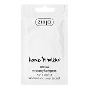 Ziaja Kozie Mleko, maska-mleczny kompres, skóra sucha, 7 ml (saszetka) https://azcdn.doz.pl/image/d/product/2034adf9-scale-180x180.png