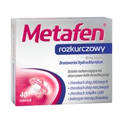 alt Metafen Rozkurczowy, 40 mg, tabletki, 40 szt.