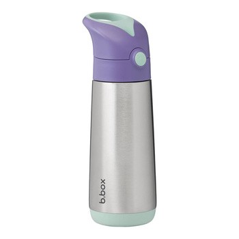 B.box, Bidon termiczny Lilac Pop 500 ml, 1 szt.