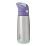B.box, Bidon termiczny Lilac Pop 500 ml, 1 szt.