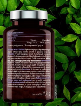 Essensey Potas Cytrynian, kapsułki, 90 szt.