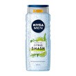 Nivea Men, żel pod pryszic 3 w 1, Citrus Smash, 500 ml
