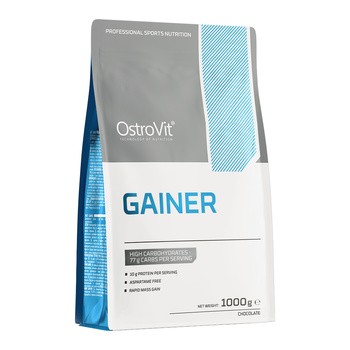 OstroVit Gainer, proszek, smak chocolate, 1000 g