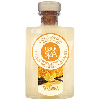 Farmona Magic Spa, mleko do kąpieli, miodowo - waniliowe, 500 ml