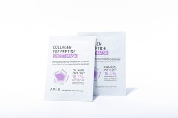 APLB Collagen EGF Peptide Sheet Mask, maska w płachcie do twarzy z kolagenem i peptydami EGF, 25 ml