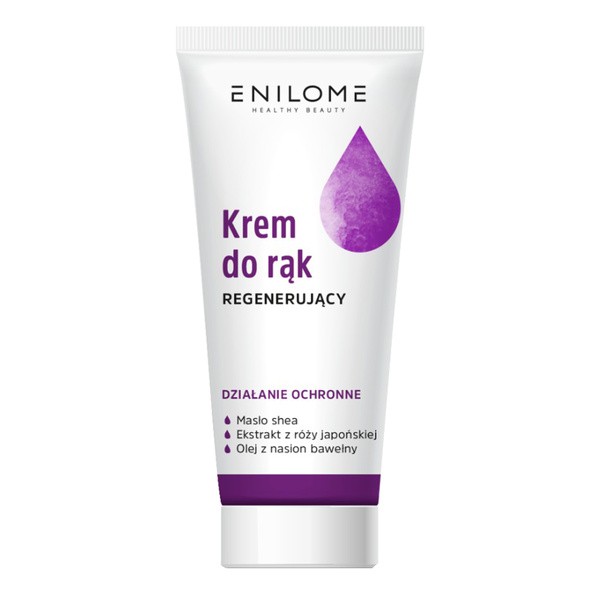 Enilome Enilome Healthy Beauty, krem do rąk regenerujący, 75 ml — Składniki i ocena