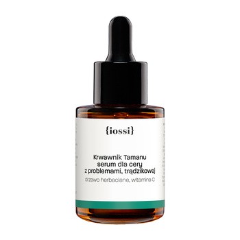 Iossi Krwawnik, Tamanu, serum dla cery z problemami, trądzikowej, 30 ml