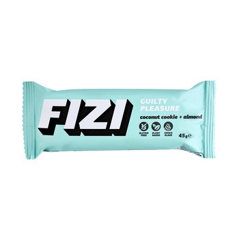 Fizi, Coconut Cookie + Almond, Guilty Pleasure, baton kokosowo-migdałowy, 45 g