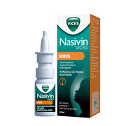 Nasivin Kids (Soft 0,025%), 0,25 mg/ml,  aerozol do nosa, 10 ml