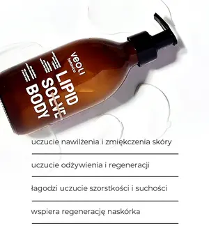 Veoli Botanica Lipid Solve Body, lipidowy balsam nawilżająco-regenerujący, 290 ml