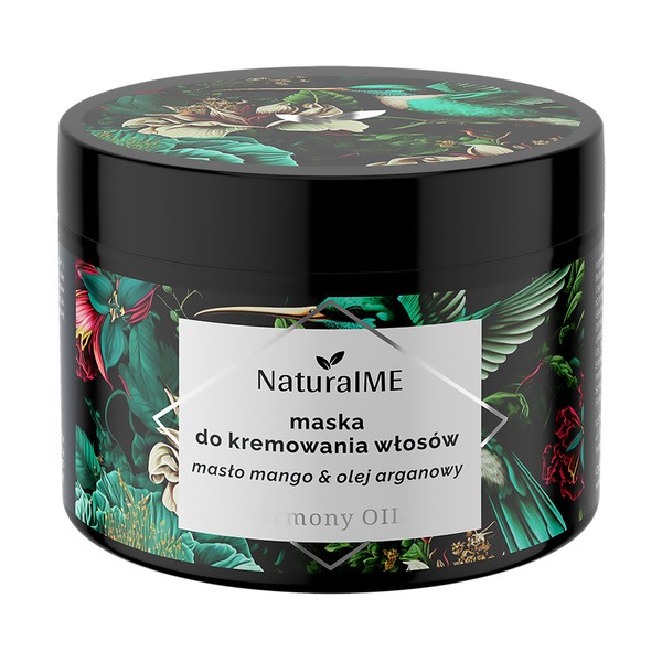 NaturalME NaturalME Harmony Oils, maska do kremowania włosów, 200 ml — Składniki i ocena