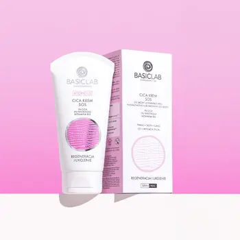 BasicLab Atopicus, krem SOS do skóry ultrawrażliwej, podrażnionej lub skłonnej do atopii, 75 ml