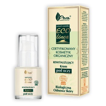 AVA Eco Linea, krem rewitalizujący, pod oczy, 15 ml