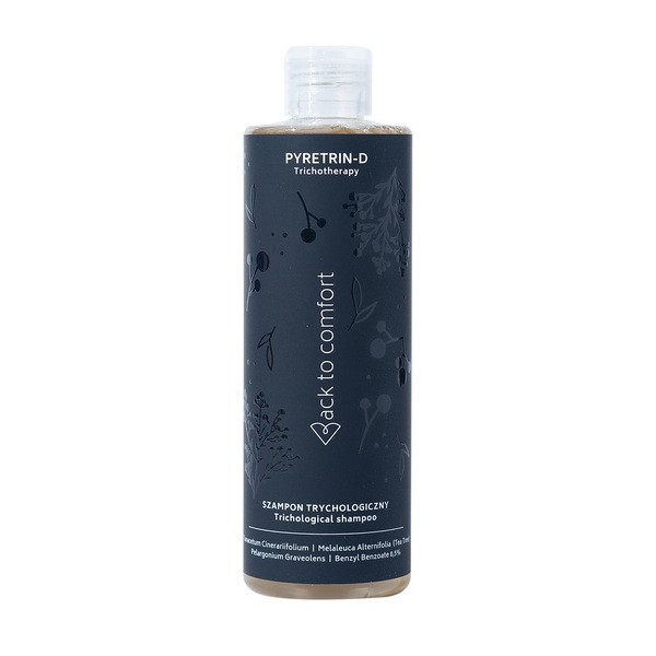 Back to Comfort Pyretrin-D, Shampoo trichologisch, 250 ml — Inhaltsstoffe und Bewertung