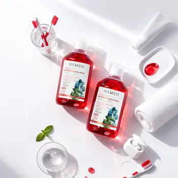 Sylveco, ziołowy płyn do płukania jamy ustnej z chlorheksydyną, 500 ml