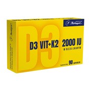 Herbapol Wrocław D3 VIT + K2 2000 IU, kapsułki miękkie, 90 szt.