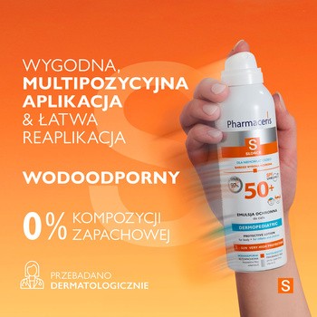 Pharmaceris S, emulsja ochronna dla niemowląt i dzieci SPF50+, 150 ml
