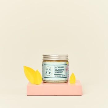 Mydlarnia 4 Szpaki, naturalny dezodorant w kremie, cytrusowo-ziołowy, 60 ml