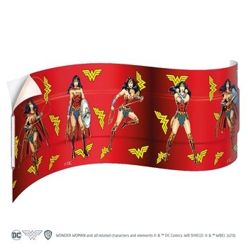 Leukoplast Kids Hero Edition (Wonder Woman), plaster z opatrunkiem, wymiary: 6 cm x 1 m, 1szt.