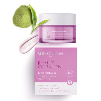 Miraculum Pro-Skin Collagen, krem - maska na noc, 50 ml