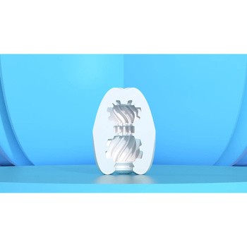 After Kiss Masturbation Egg Cherry Blossom, masturbator, wavy, 1 szt.