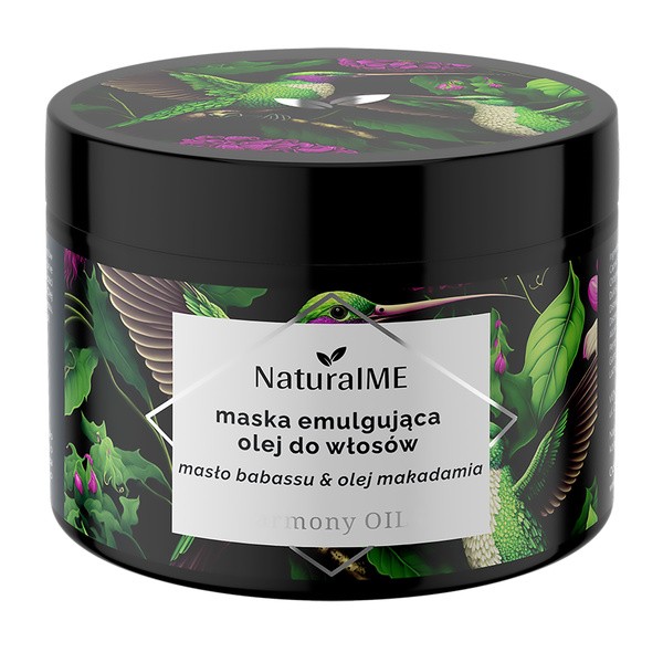 NaturalME NaturalME Harmony Oils, maska emulgująca olej do włosów, 200 ml