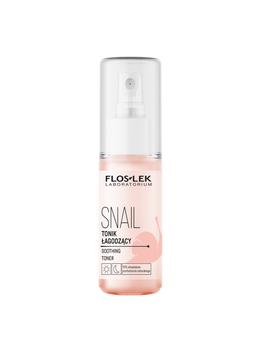 Flos-lek zestaw SNAIL odnowa i regeneracja, krem-żel naprawczy na dzień i na noc, 50 ml + anti-aging krem wokół oczu i ust, 30 ml + tonik łagodzący, 50 ml