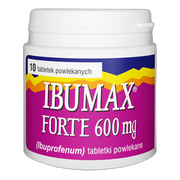 Ibumax Forte, 600 mg, tabletki powlekane, 10 szt.