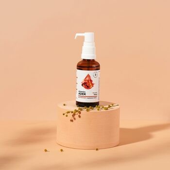 Aura Herbals Witamina ADEK dla rodziny MCT-Oil, krople, 50 ml