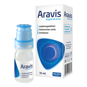 Aravis, nawilżające krople do oczu, 10 ml