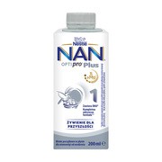 Nestle Nan Optipro Plus 1, 5 HMO, mleko początkowe w płynie dla niemowląt od urodzenia, 200 ml https://azcdn.doz.pl/image/d/product/dd84af80-scale-180x180.png