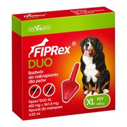 Fiprex DUO XL 402 mg + 361,8 mg, rozwtór do nakrapiania dla psów powyżej 40 kg, 4,02 ml https://azcdn.doz.pl/image/d/product/cd40b741-scale-180x180.png
