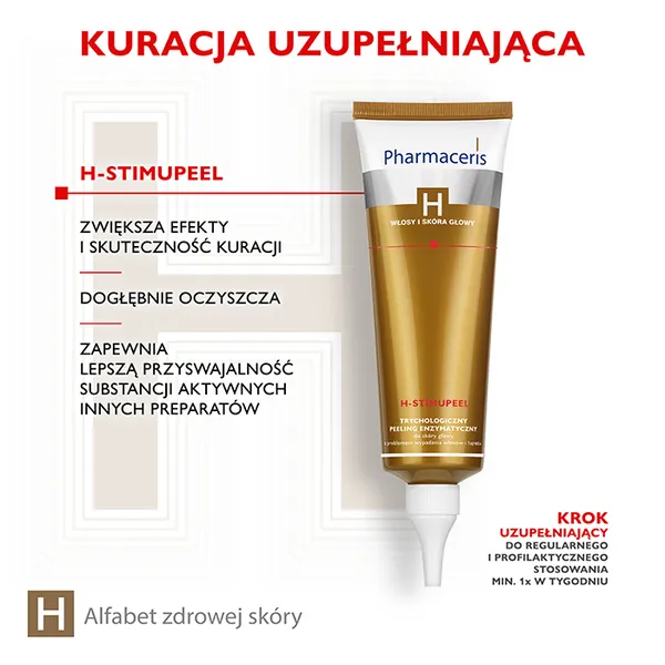 Пилинг для кожи головы Pharmaceris H Stimupeel энзимный, 125 мл — фото 3