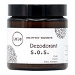 LaLe, dezodorant w kremie S.O.S., grejpfrut-rozmaryn z cynkiem, aloesem i olejem konopnym, 120 ml
