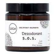 LaLe, dezodorant w kremie S.O.S., grejpfrut-rozmaryn z cynkiem, aloesem i olejem konopnym, 120 ml https://azcdn.doz.pl/image/d/product/41c5e5b3-scale-180x180.png